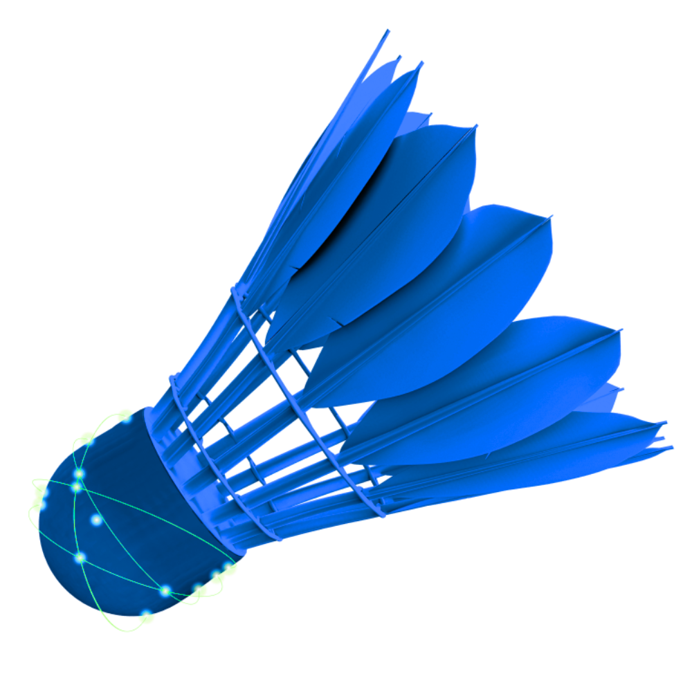 SportMicro badminton logo